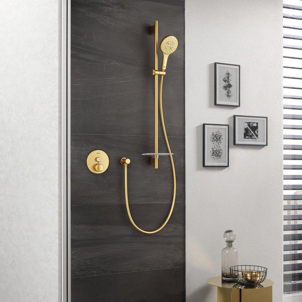 GROHE Brushed Cool Sunrise Multi Function Hand Shower 