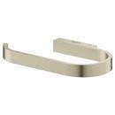 GROHE Brushed Nickel Wall Toilet Tissue Holder 