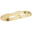 Rectangular Closed Towel Ring in Brushed Cool Sunrise