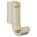 1-Hook Robe Hook in Brushed Nickel