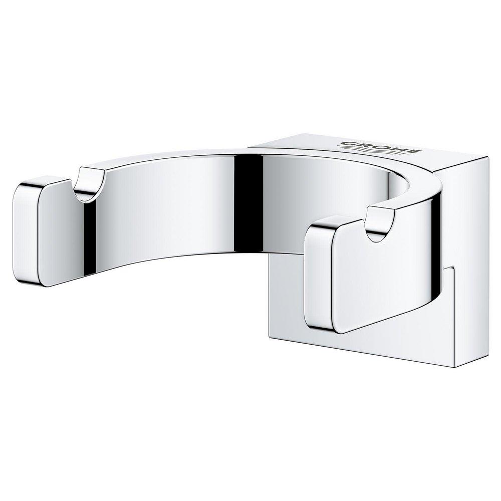 GROHE StarLight&reg; Chrome 2-Hook Robe Hook 