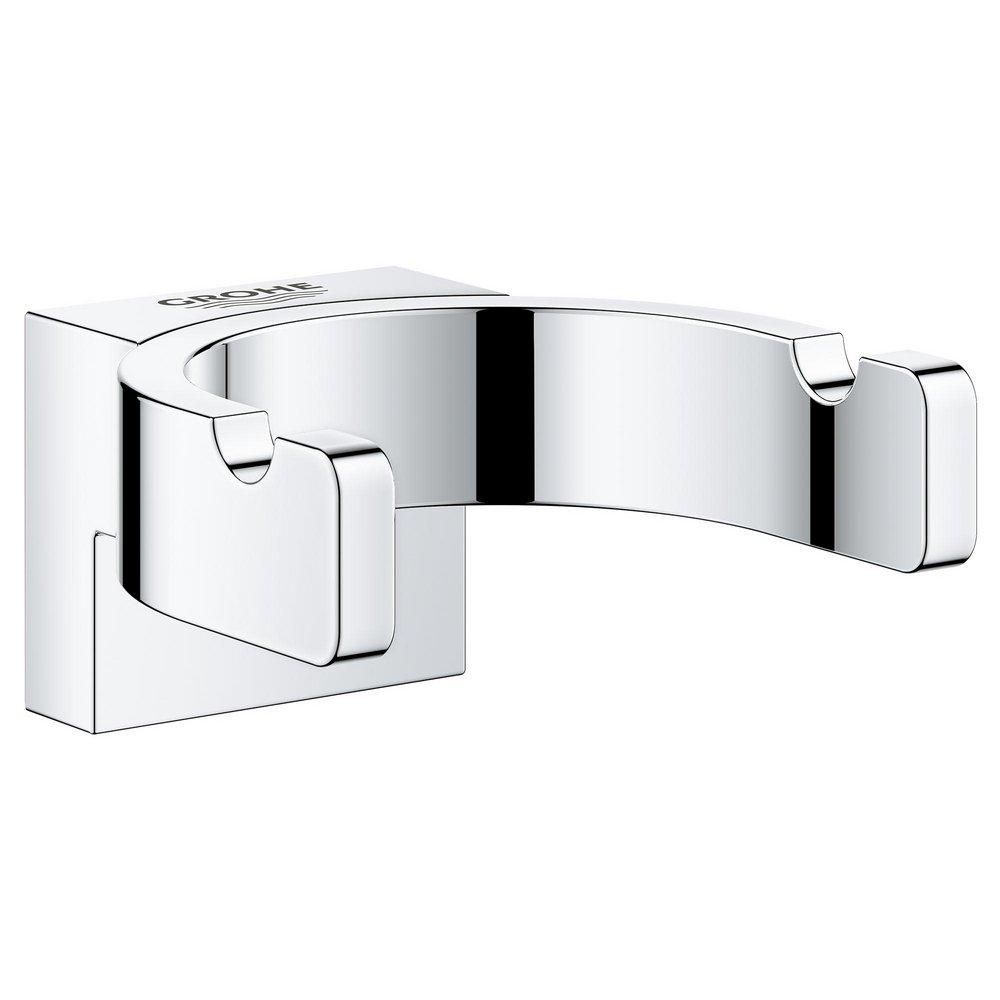 GROHE StarLight&reg; Chrome 2-Hook Robe Hook 