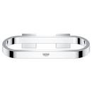 GROHE StarLight&reg; Chrome Rectangular Closed Towel Ring 