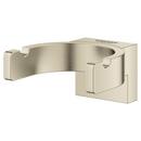 GROHE Brushed Nickel 2-Hook Robe Hook 