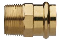 1-1/4 in. Copper Press x MPT Brass Adapter