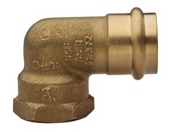 1 in. Copper Press x FPT Brass 90&deg; Elbow