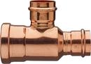 3 x 2-1/2 x 2-1/2 in. Copper Press Tee