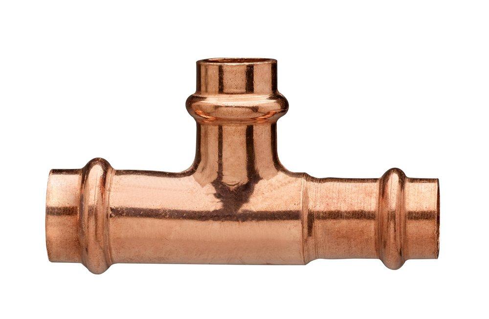FNW&reg; Press Reducing Copper Tee 