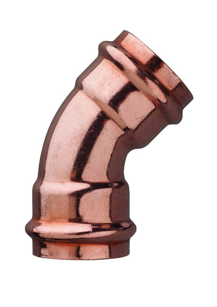 FNW&reg; Copper Press 45&deg; Elbow 