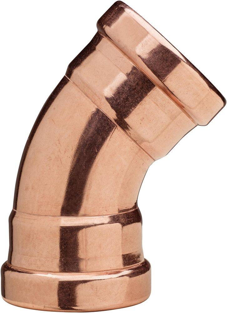 FNW&reg; Copper Press 45&deg; Elbow 