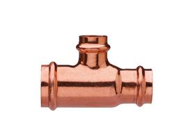 1-1/2 x 1-1/4 x 3/4 in. Copper Press Tee