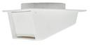 Builder's Best White 3 x 5-3/5 in. Polypropylene Dryer Vent 