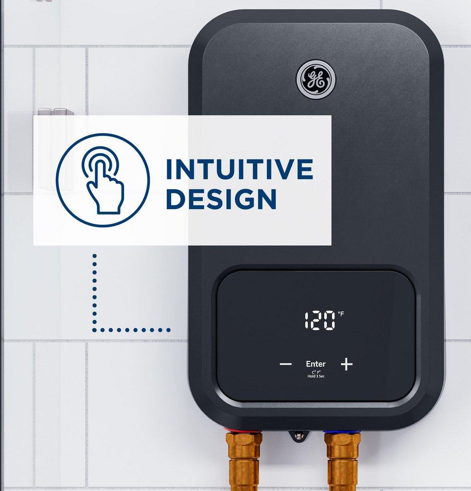 GE&reg; Indoor Electric Tankless Water Heater 