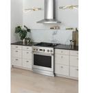 Monogram&reg; Stainless Steel 29-7/8 x 35-1/4 in. 21000 BTU 5.7 cu. ft. 4-Burner Sealed Gas Freestanding Range 