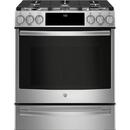 30 x 36-1/2 in. 21000 BTU 5.7 cu. ft. 5-Burner Sealed Gas Freestanding Range in Fingerprint Resistant Stainless Steel