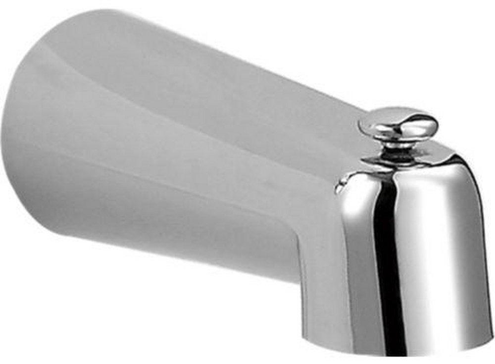 Delta Faucet Chrome Plated 1/2 x 7 in. Threaded Metal Diverter Tub Spout 