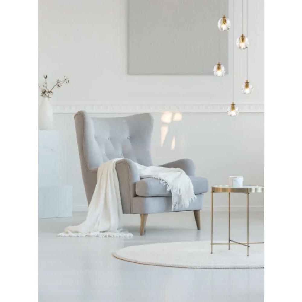 Elegant Lighting Gold 40W 5-Light Bi-Pin G9 Pendant 