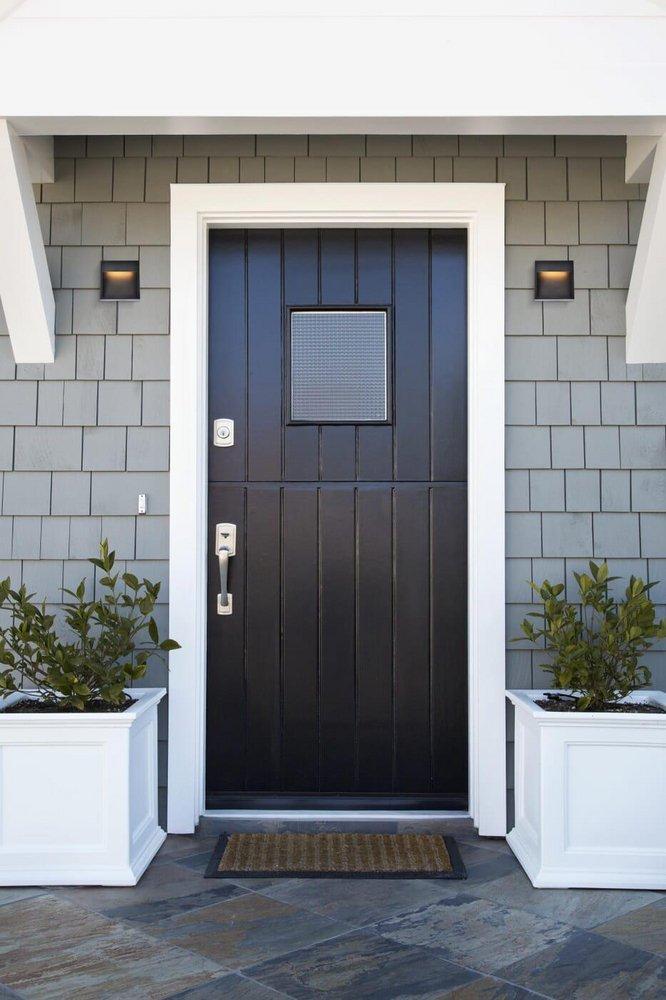 Elegant Lighting Black 8W 1-Light 7 in. Wall Sconce 