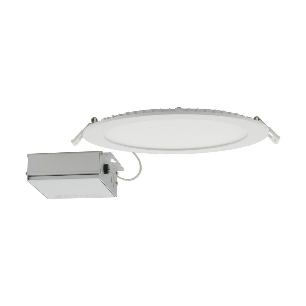 SATCO White 1-1/50 x 8-43/50 in. 24W LED Recessed Mount Down Lighting 