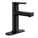 Moen Matte Black Single Handle Monoblock Bathroom Sink Faucet 