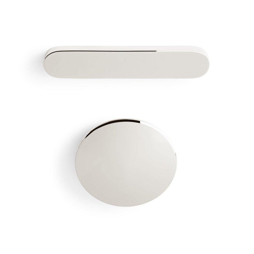 Signature Hardware White 64-3/4 x 29-1/2 in. Freestanding Bathtub with Offset Drain 