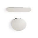 Signature Hardware White 64-3/4 x 29-1/2 in. Freestanding Bathtub with Offset Drain 