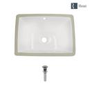 Rene Sinks Biscuit Undermount Bathroom Sink 