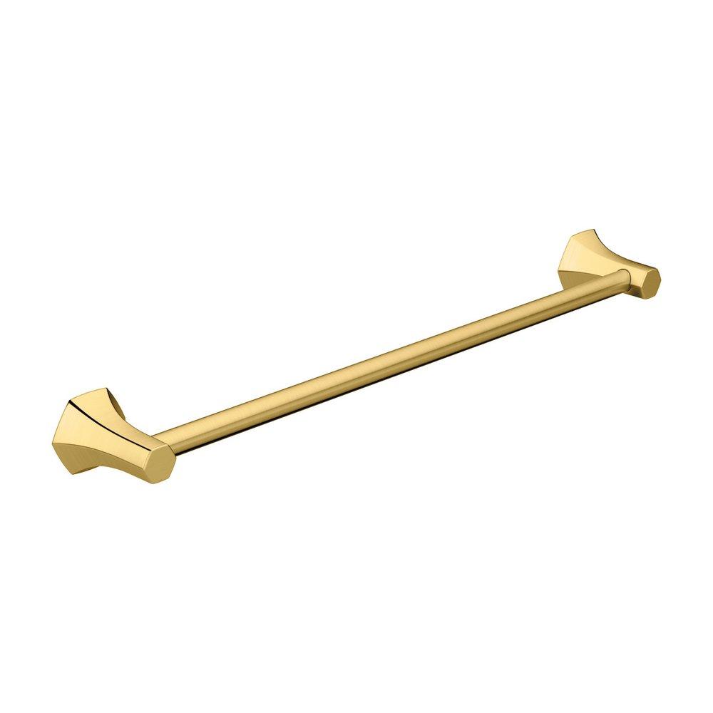 Hansgrohe Brushed Gold Optic 24 in. Towel Bar 