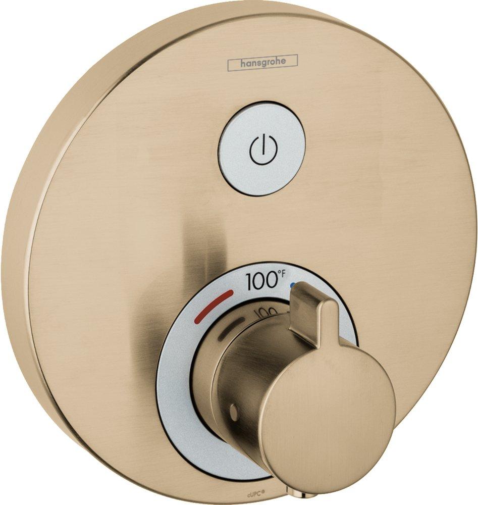 Hansgrohe Brushed Bronze Single Handle Bathtub & Shower Faucet (Trim Only) 