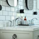 Hansgrohe Chrome Two Handle Widespread Bathroom Sink Faucet Lever Handle 