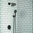 Hansgrohe Matte Black 1/2 in. NPT Brass Shower Arm 