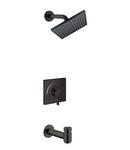 Single Handle Single Function Bathtub & Shower Faucet in Matte Black (Trim Only)