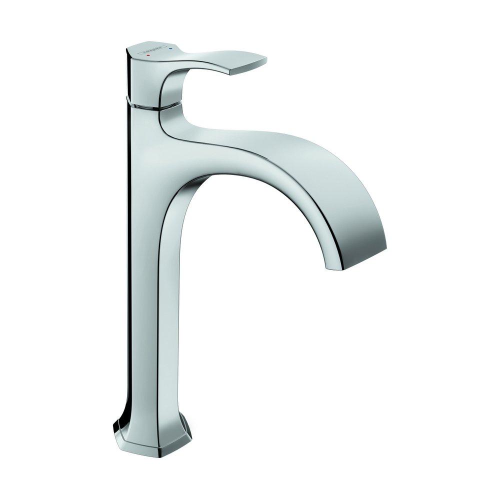 Hansgrohe Chrome Single Handle Bathroom Sink Faucet Lever Handle 
