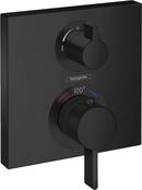 Hansgrohe Matte Black Two Handle Bathtub & Shower Faucet (Trim Only) 