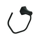 Specialty Open Towel Ring in Matte Black