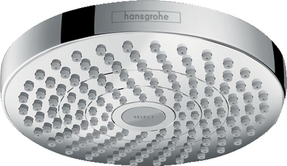 Hansgrohe Chrome Multi Function Intense Rain and Rain Showerhead 