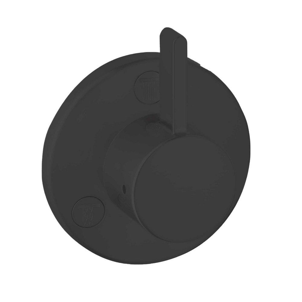 Hansgrohe Matte Black Single Handle Bathtub & Shower Faucet (Trim Only) 