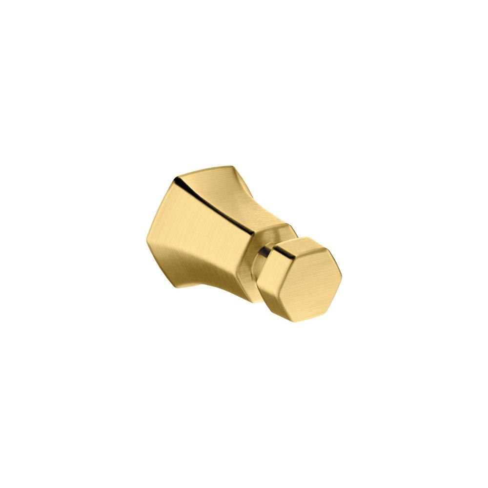 Hansgrohe Brushed Gold Optic 1-Hook Robe Hook 