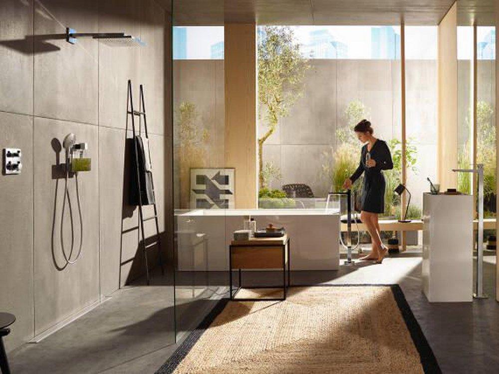 Hansgrohe Chrome Single Function Showerhead 