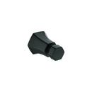 1-Hook Robe Hook in Matte Black