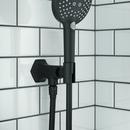 Hansgrohe Matte Black 1/2 in. NPT Metal Hand Shower Holder 