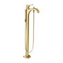 Single Handle Lever Floor Mount Filler in Brushed Gold Optic (Trim Only)