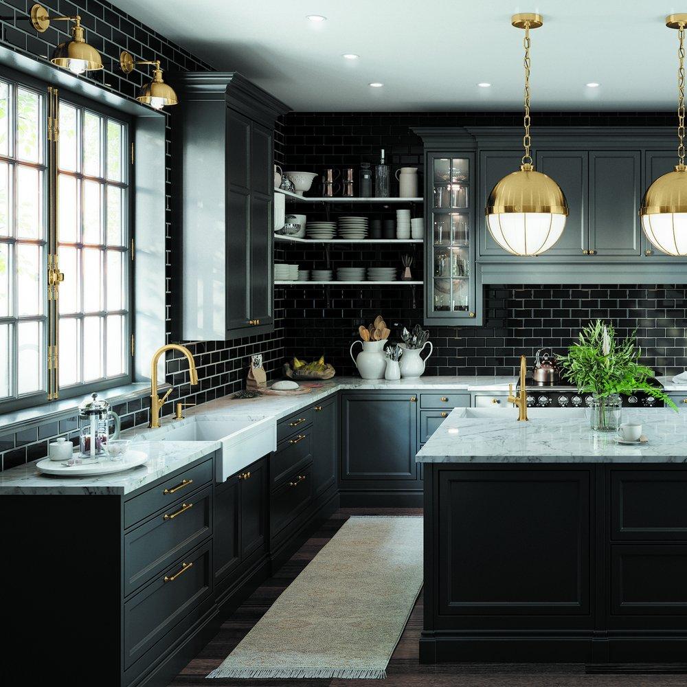 Hansgrohe Brushed Gold Optic Single Handle Pull Down Kitchen Faucet 