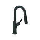 Hansgrohe Matte Black Single Handle Pull Down Kitchen Faucet 