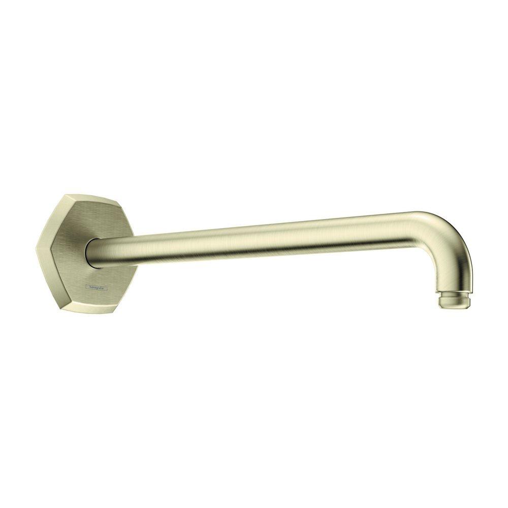 Hansgrohe Brushed Nickel 1/2 x 15-19/50 in. NPT Brass Shower Arm 