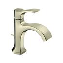 Single Handle Monoblock Bathroom Sink Faucet in Polished Nickel