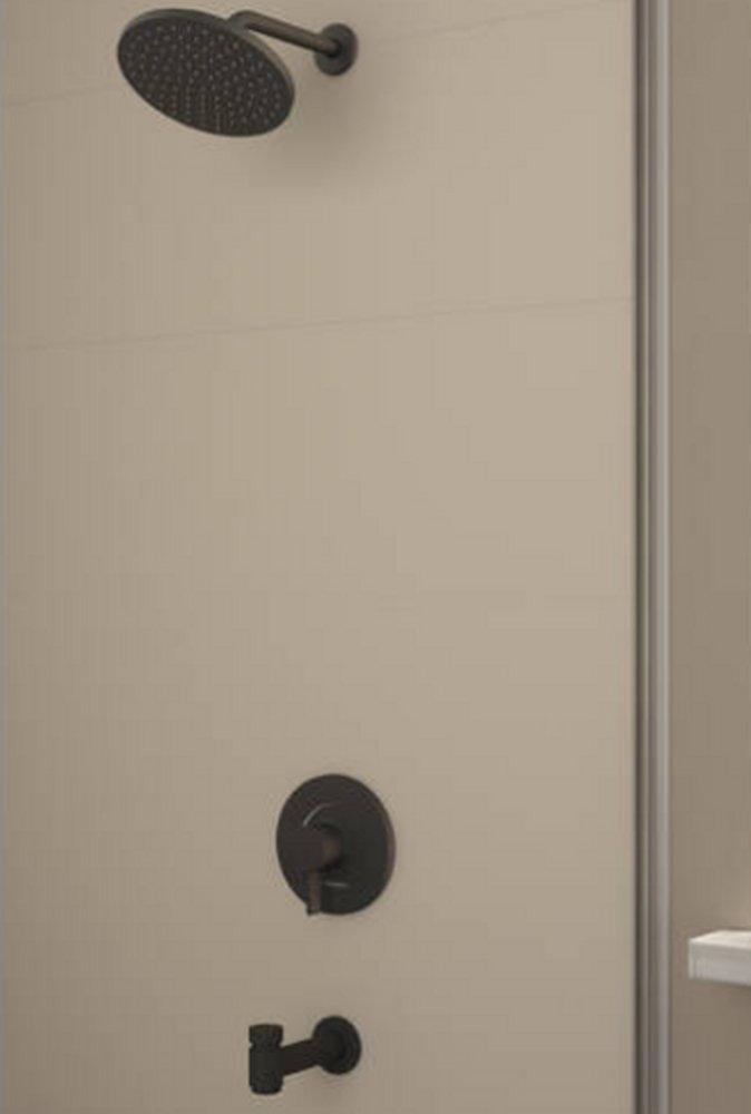 Hansgrohe Matte Black Single Handle Single Function Bathtub & Shower Faucet  (Trim Only) 