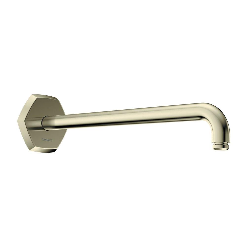 Hansgrohe Polished Nickel 1/2 x 15-19/50 in. NPT Brass Shower Arm 