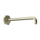 Hansgrohe Polished Nickel 1/2 x 15-19/50 in. NPT Brass Shower Arm 