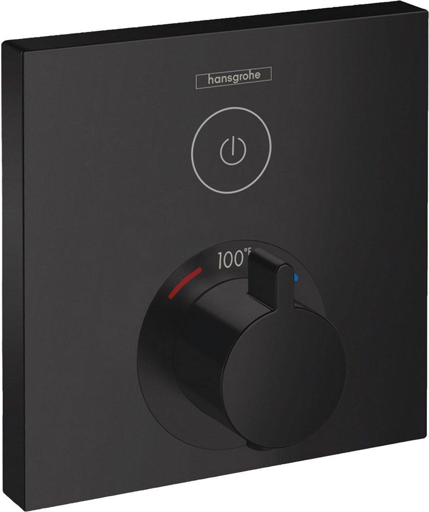 Hansgrohe Matte Black Single Handle Bathtub & Shower Faucet  (Trim Only) 